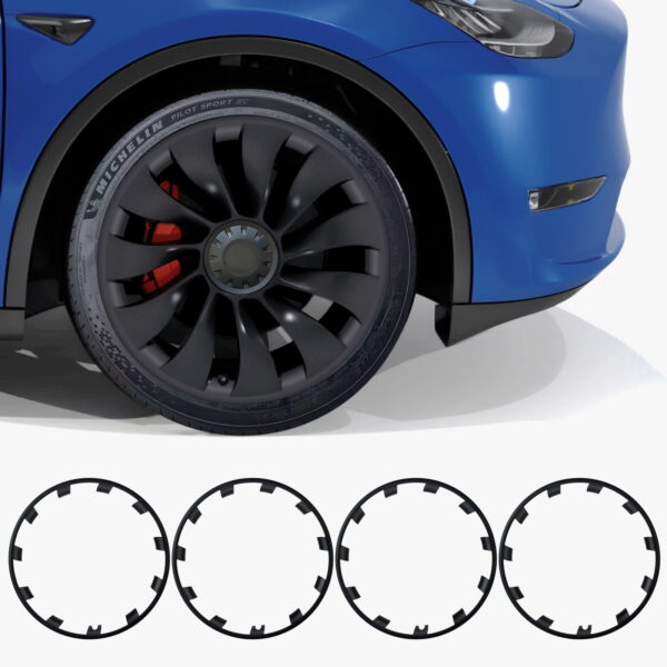 Tesla Rim Case Fit Model Y  21 inch Überturbine Wheels| 2020–2024